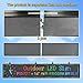 77”x14” Programmable LED Display Sign, P10 Outdoor Digital Scrolling Message Board with WiFi/USB Control, High Brightness Waterproof Screen for Business Advertising & Menu