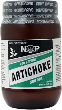 NOP Enginar Artichoke Full Potency 200 Kaps l x 500 mg