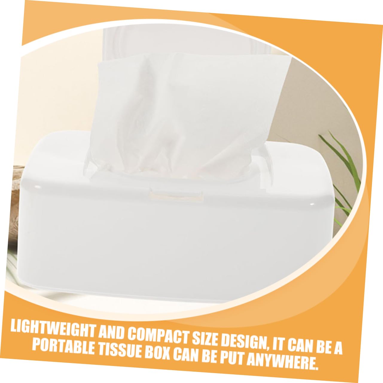 Amosfun 12stücke Teiliges Feuchttücher-Dispenser Nachfüllbare Box Tücher Praktischer Halter Für Feuchte Tücher Mit Deckel Für Wohnzimmer Und Schreibtisch