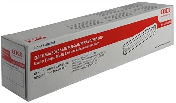 OKI Laser Toner Cartridge Page Life 3500pp Black Ref 43979102