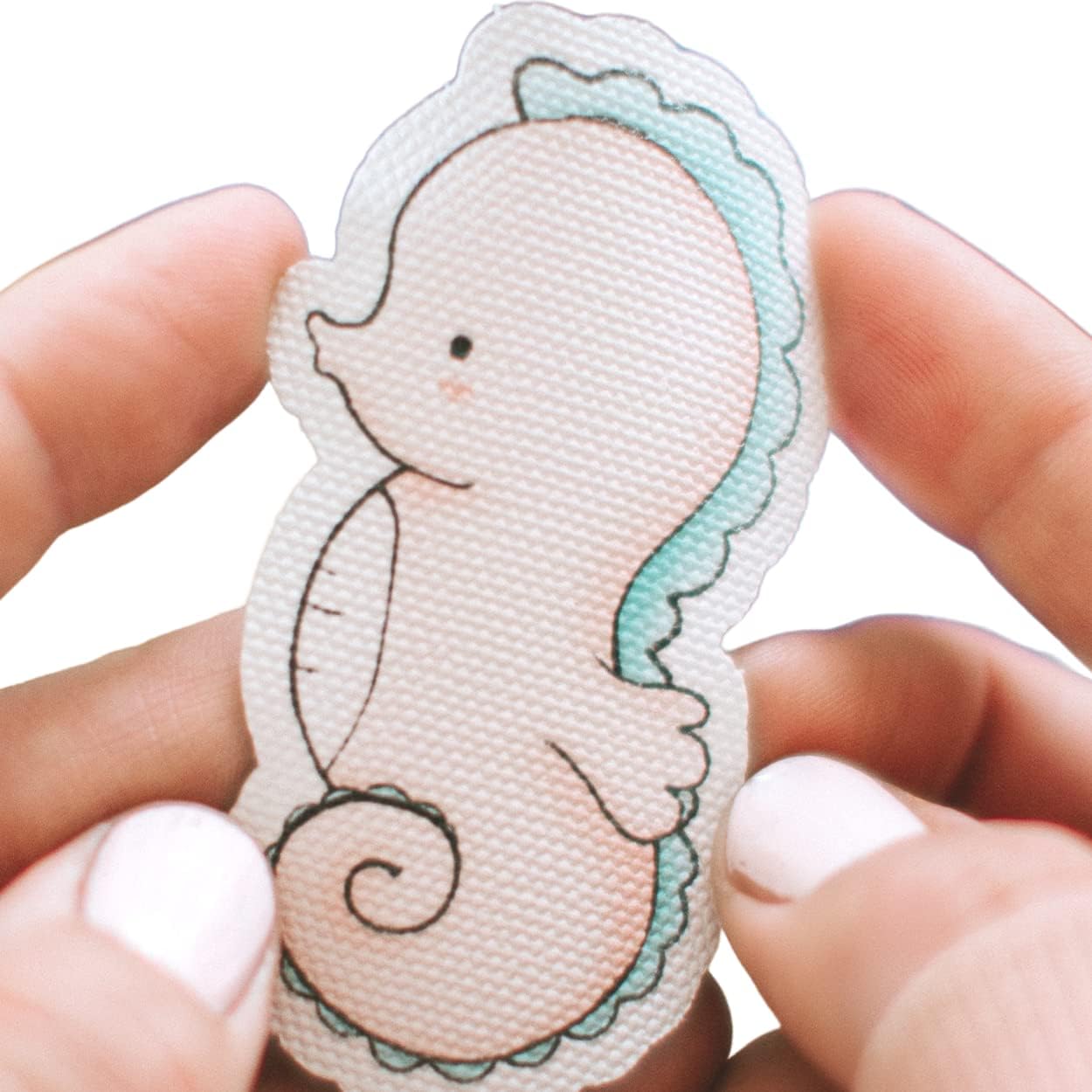 Custom Textured Die Cut Stickers 3" Using Your Image with Reusable Adhesive (100)