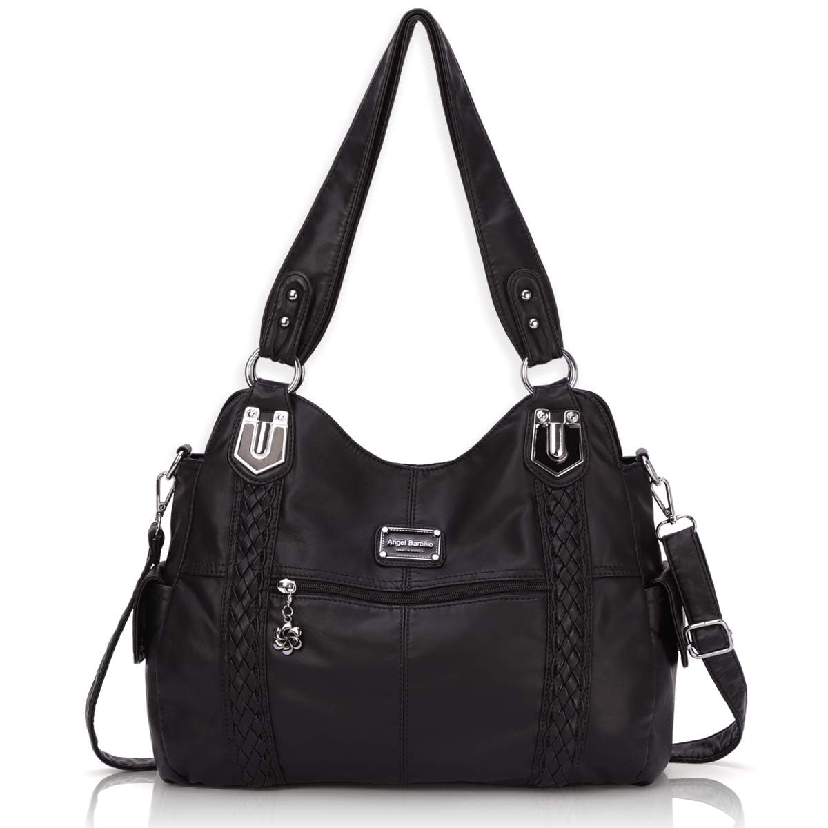 Angel Barcelo Soft PU Leather Shoulder Bag