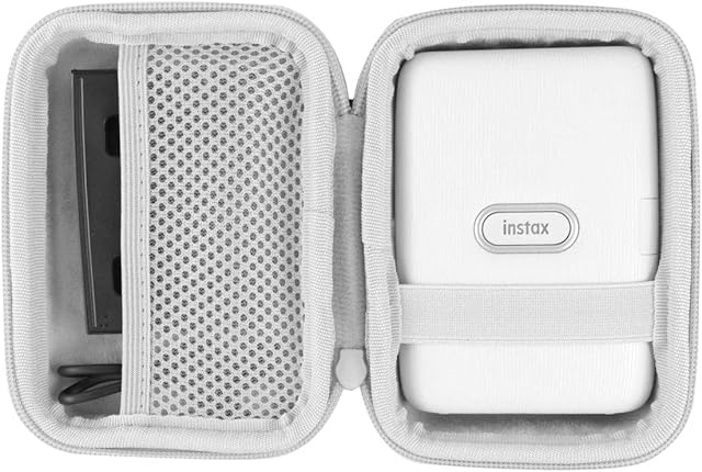 co2CREA storage travel hard case for Fujifilm Instax Mini Link Instax Mini Link2 portable smartphone instant photo printer, Case Only