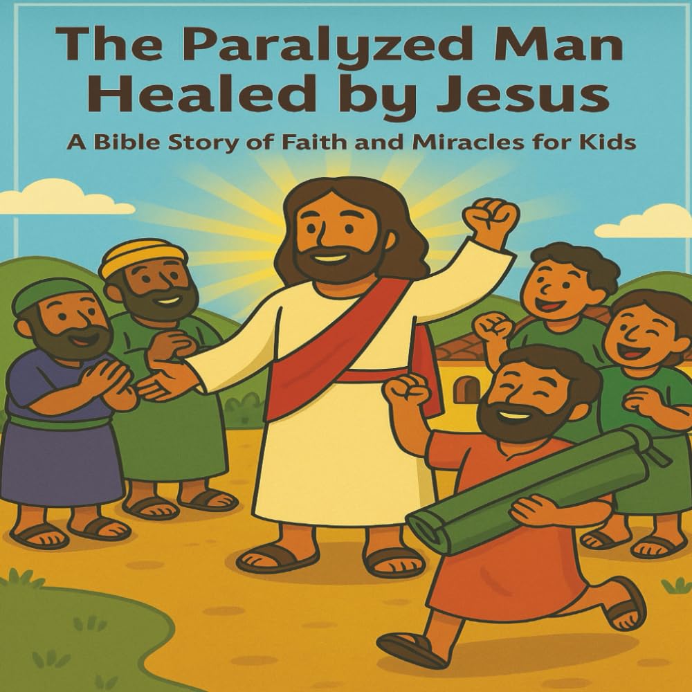 The Paralyzed Man Healed by Jesus: A Bible Story of Faith, Friendship, and Miracles for Kids
