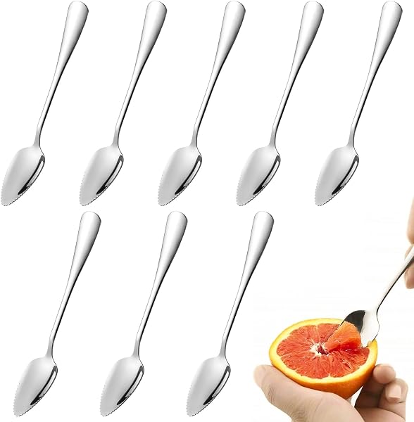 Rairsky Cuillère à Pamplemousse en acier inoxydable
