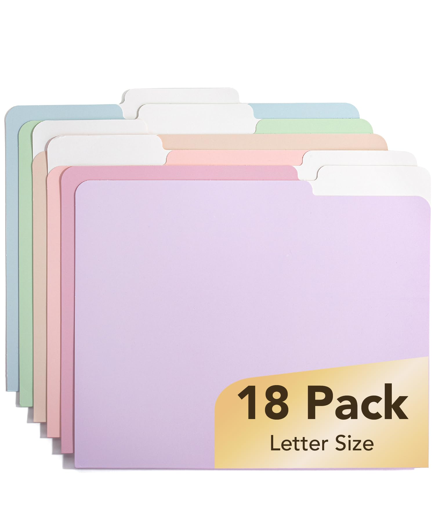 Amazon.com : Mr. Pen- File Folders, 18 Pack, Morandi Colors, 1/3