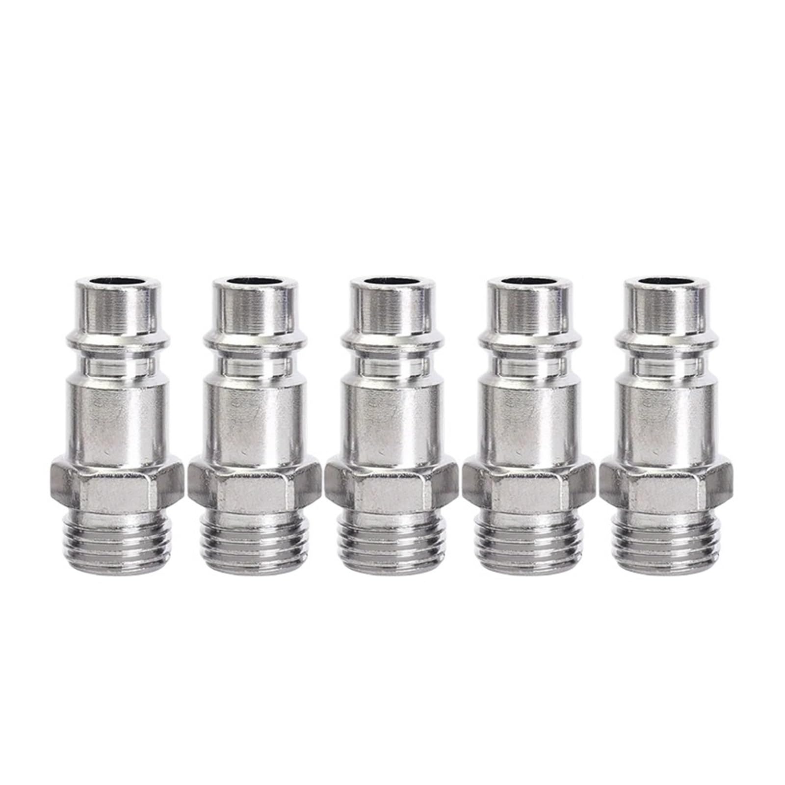 Xiaoshitou 5Pcs G1/4 External Thread Air Compressor Hose Pneumatic Connector ﻿