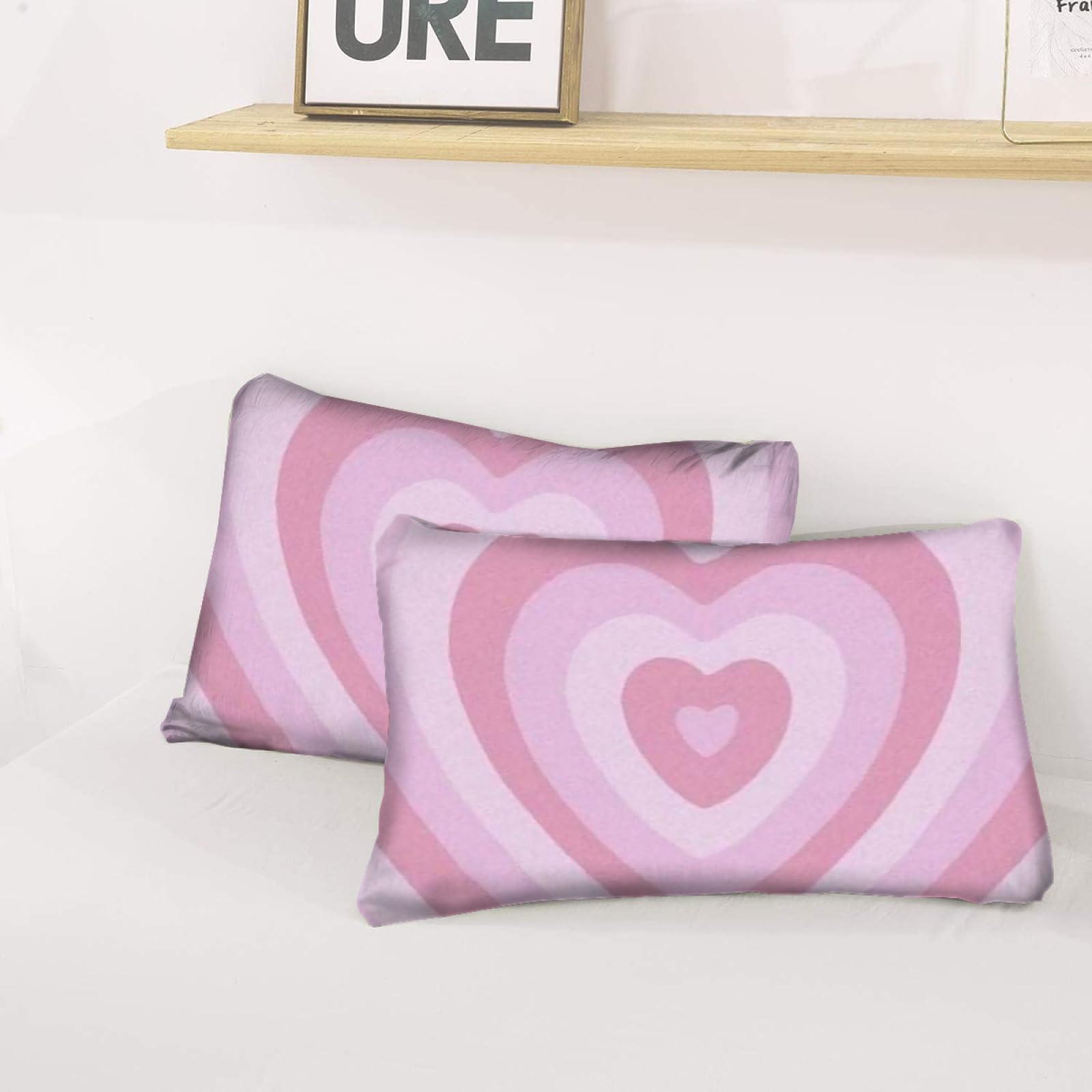 Amazon｜布団カバー ハート柄 枕カバー 寝具カバーセット 3点セット