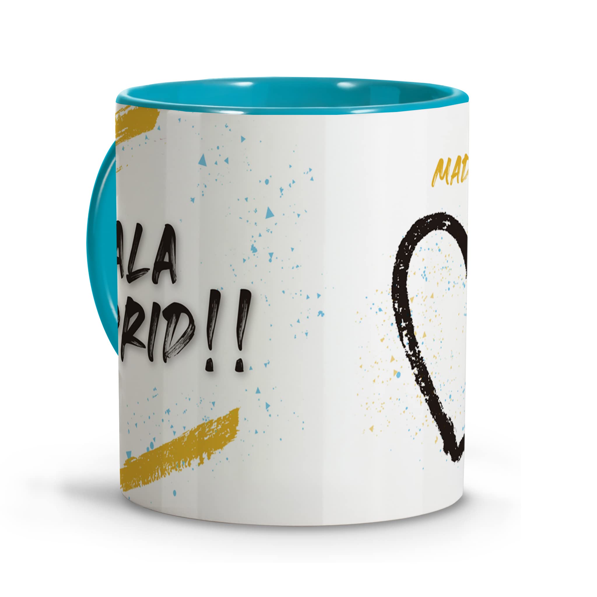 Madrid Mug Football Mug Coffee Mug Ceramic Mug 330 ml Original Mugs to Give as a Gift Various Designs, White, 1 Unidad (Paquete de 1) - Image 3