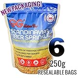 GG Bran Unique Fiber Sprinkles (6) 250g Resealable Bags