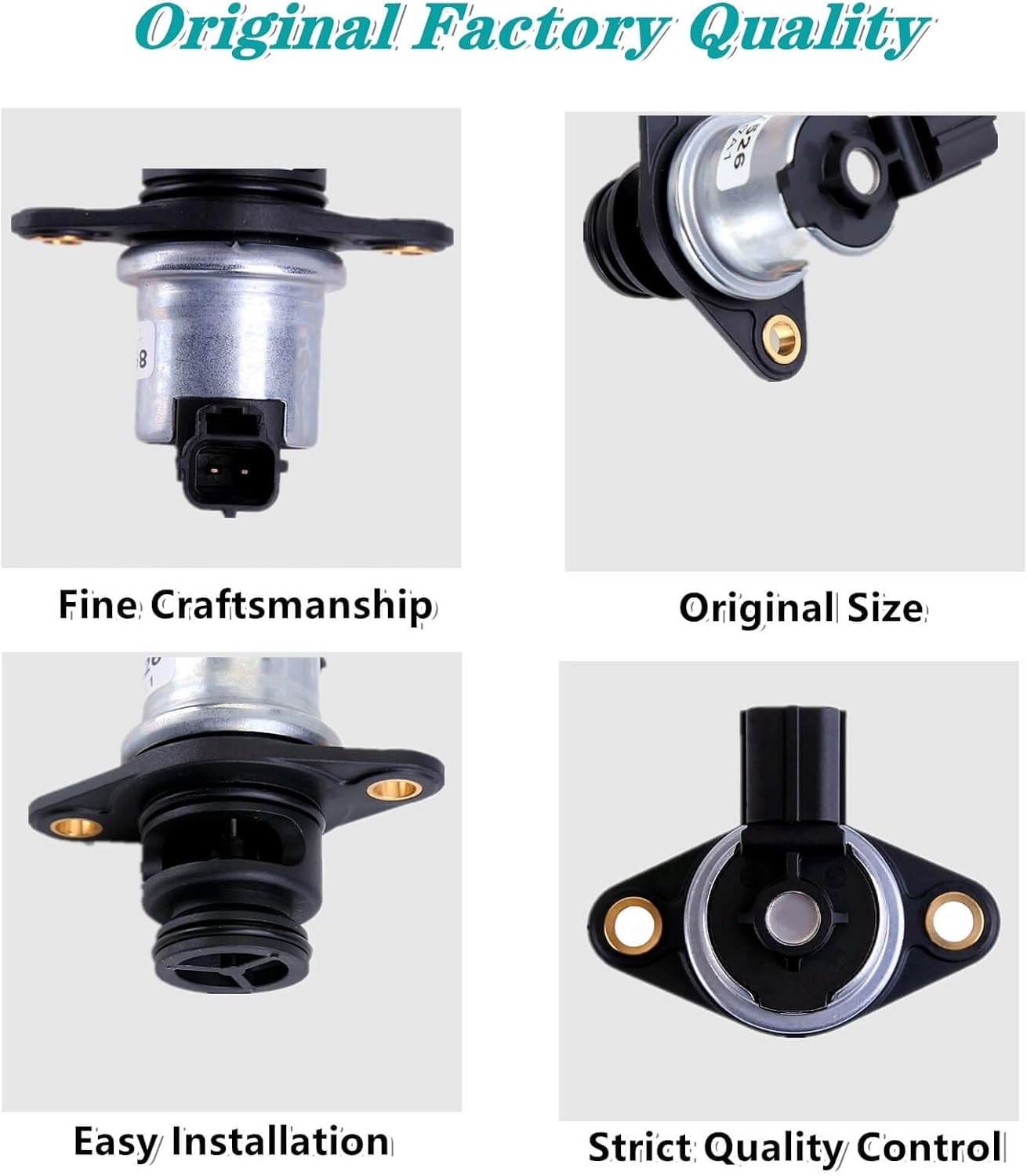 Idle Air Control Valve 897526T - OE 8M0188118 Replacement Compatible with Mercury Outboard 65-150HP 4-Stroke & Mercruiser
