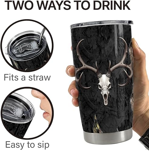 Vista 143 de SANDJEST Vaso de dragón divertido de 20 onzas, de acero inoxidable, aislado, taza de viaje, taza de café, regalo para hombres y mujeres, amantes