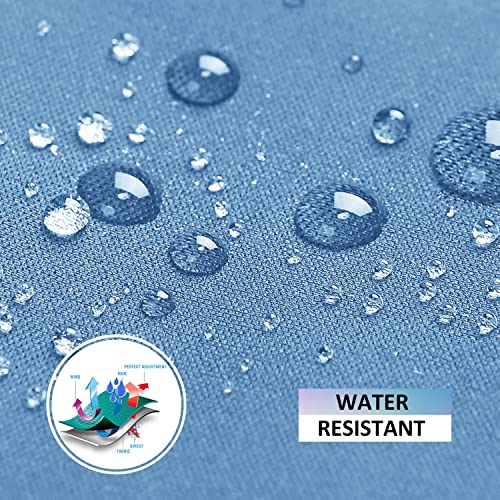 Baleaf Men's Lightweight Golf Vest Sleeveless Softshell Jacket Windproof Outerwear Vest For Travel Running Hiking Light Blue Size Xxl #TOP5