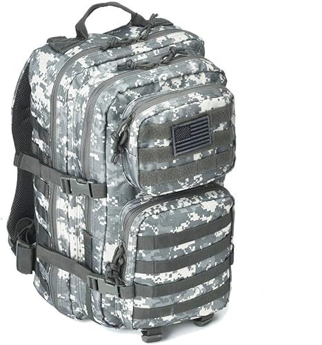 Miniatura 18 de Reebow Gear Mochila táctica militar, grande, bolsa de emergencia con capacidad hasta para 3 días, Molle, negro