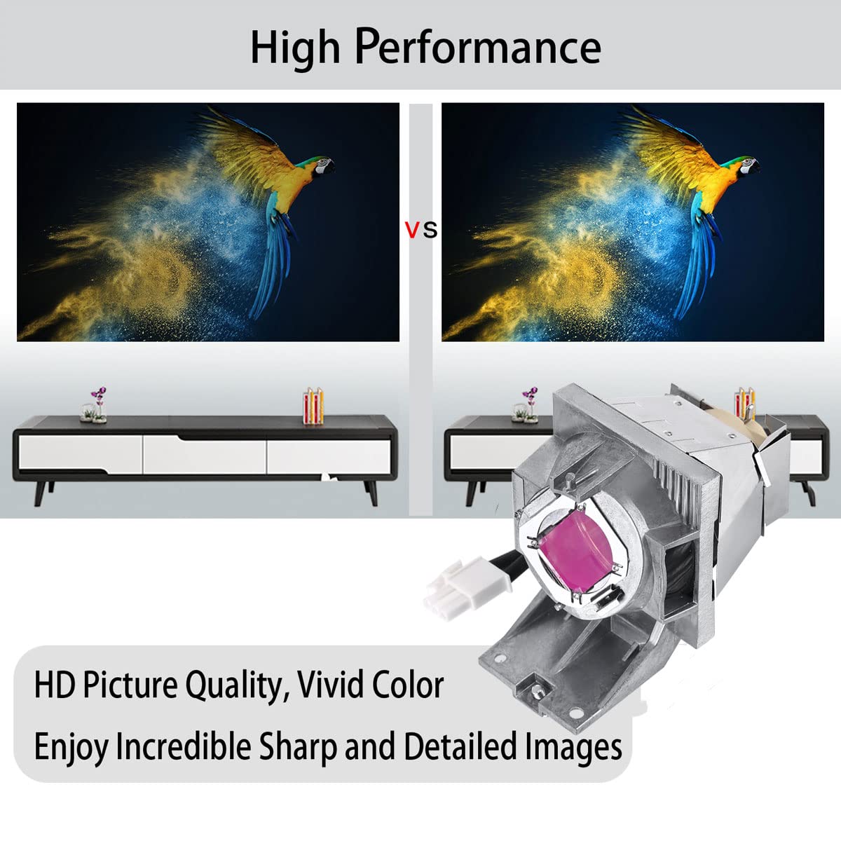 Lampada Proiettore Per BenQ TH685 TK700 TK800 TK700STi W1800 W1700 W1720 TH585TH685i HT2550 MU607 MU641 MU613 TK800M TK700ST W1700S W1800i 5J.JHN05.001 5J.JL805.001 5J.JNL05.001 5J.JKX05.001