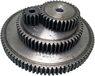 Carbon Steel Motor spur Gear 1.5 Mod Gear Rack 51-60 Teeth Spur Precision Machinery Industry 45 Steel CNC Pinion Frequency Hardening(55teeth)
