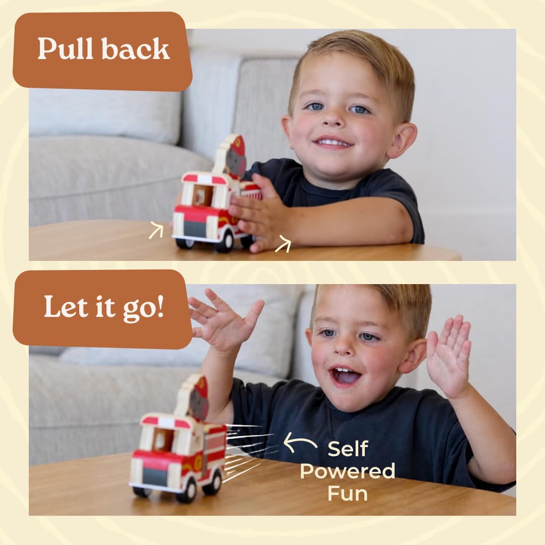 Move2Play, Coche de juguete de madera