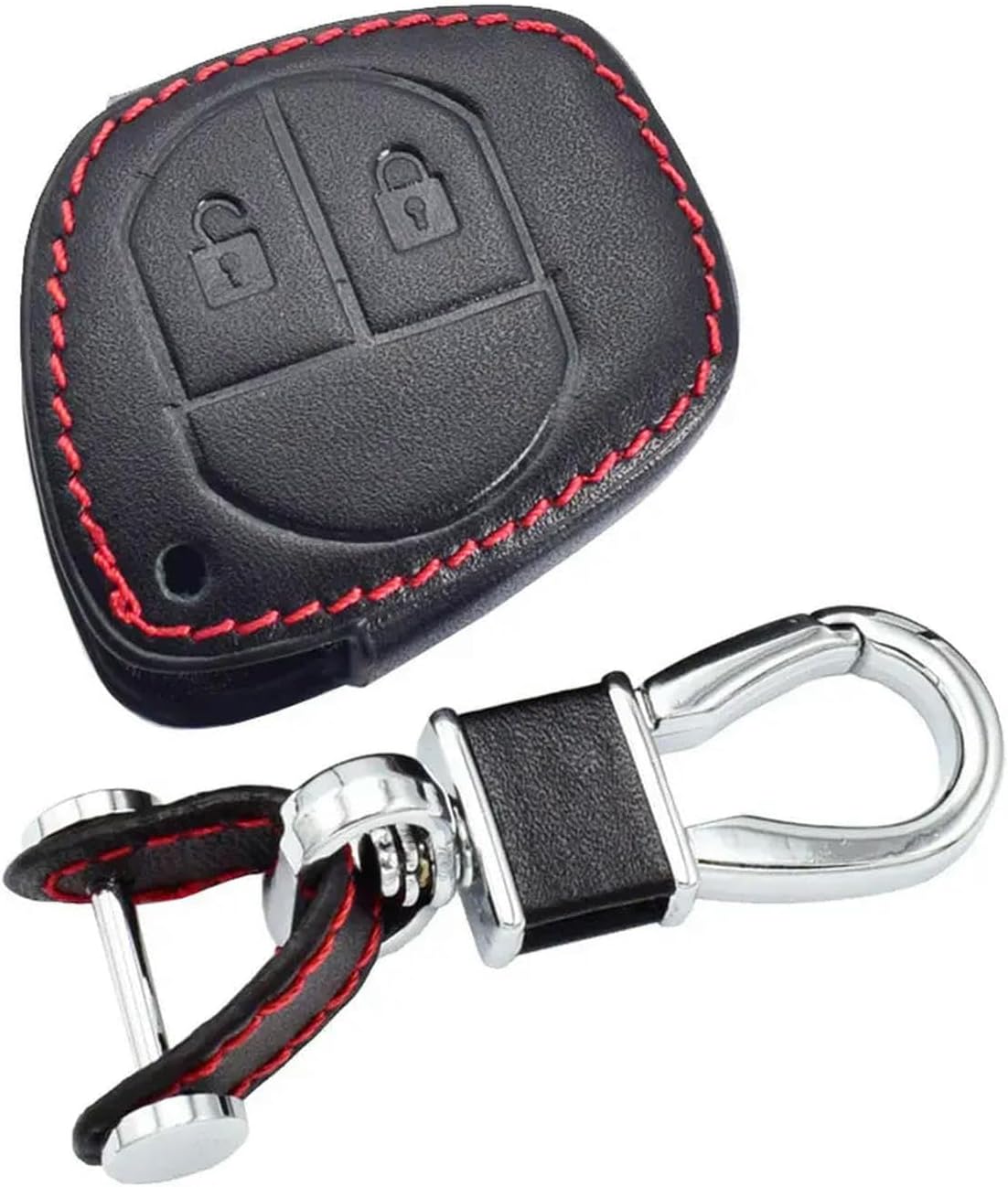 Leather Car Key Cases Remote Control Fobs Protector Cover For Suzuki Jimny Vitara Swift SX4 Grand Ignis Alto