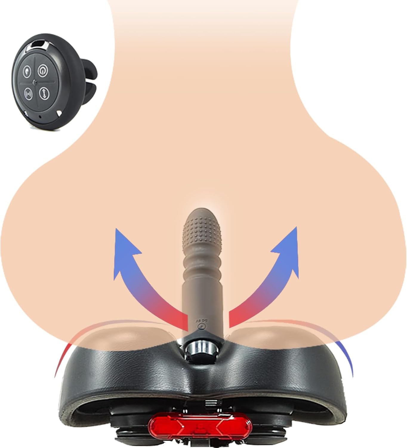 Helibo Sex Bike seat Cushion, Automatic Sex Booster Adult Sex Toy