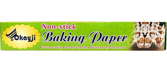 Okayji Baking and Cooking Parchment Paper, White