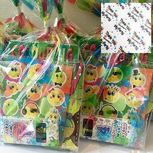 Children's Pre Filled Party Bags - Kids Goody Bags for Boys and Girls (12 Bags)