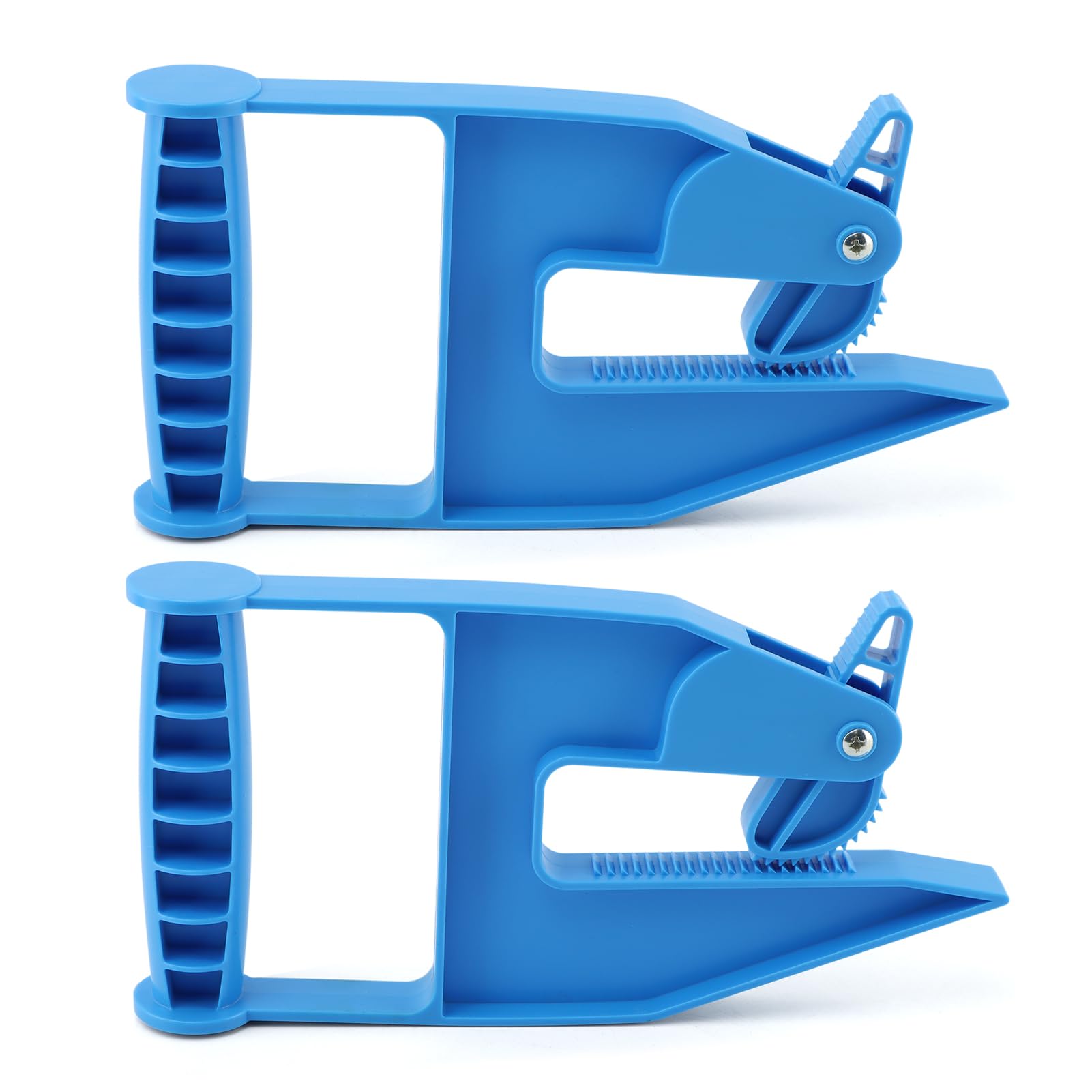 2pcs Heavy Duty Stall Mat Movers Tool Grippers for Horse Mats Blue Color Handlers for Heavy Stall Mats Easy Move