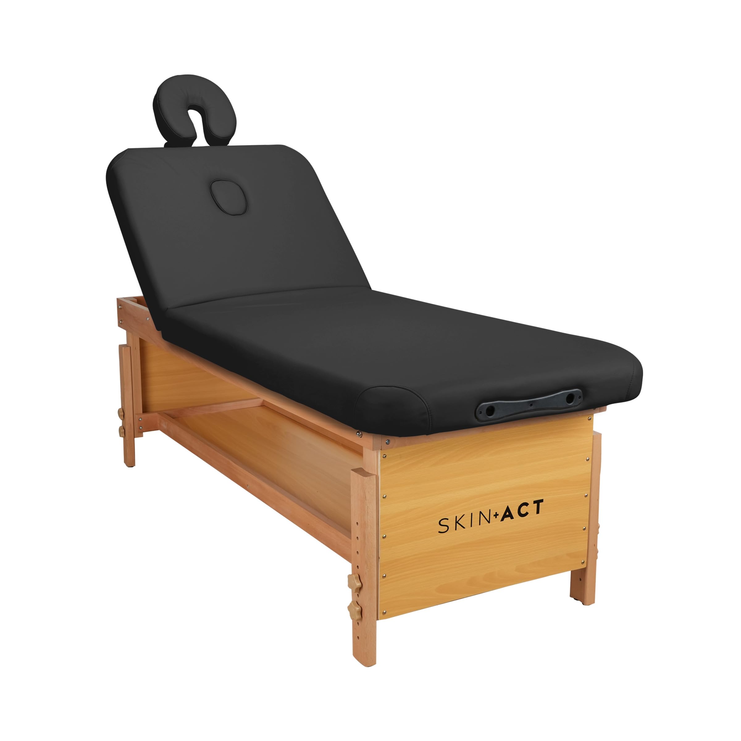 SKINACT Elegance Massage/Facial Bed & Table (Black)