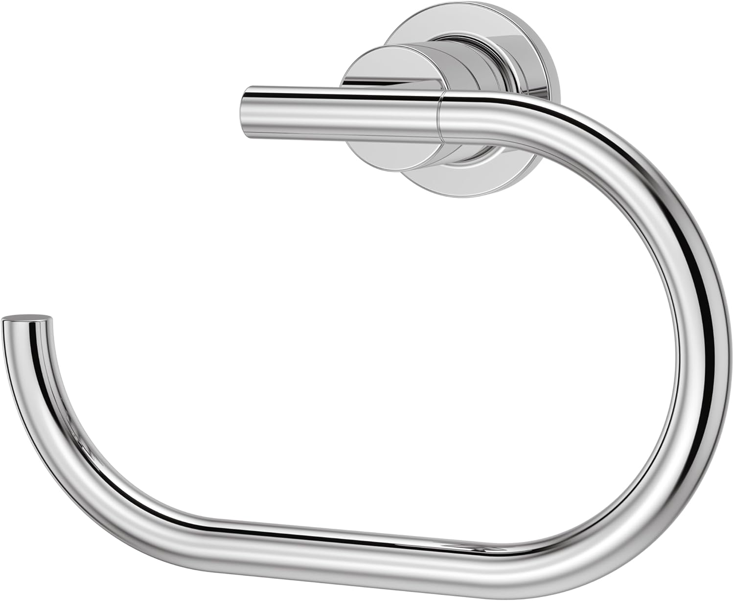 Polished Chrome Wall Mounted Towel Ring