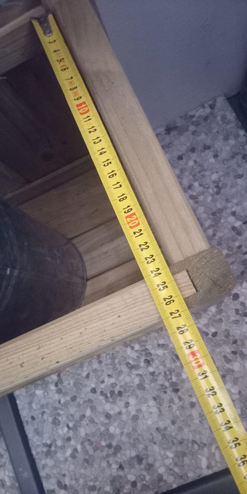 AVANTI TRENDSTORE Iberia - Fiorieria in legno con griglia rettangolare, molto pratico e decorativo, ideale per giardino o balcone. Dimensioni: LAP 75x180x30 cm