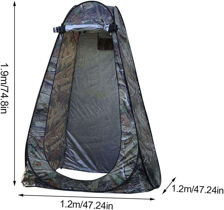 Lustar Pop Up Privacy Portable Outdoor Shower Tent Camp Toilet Changing Room Rain Shelter with Carry Bag Foldable Lightweight Tent