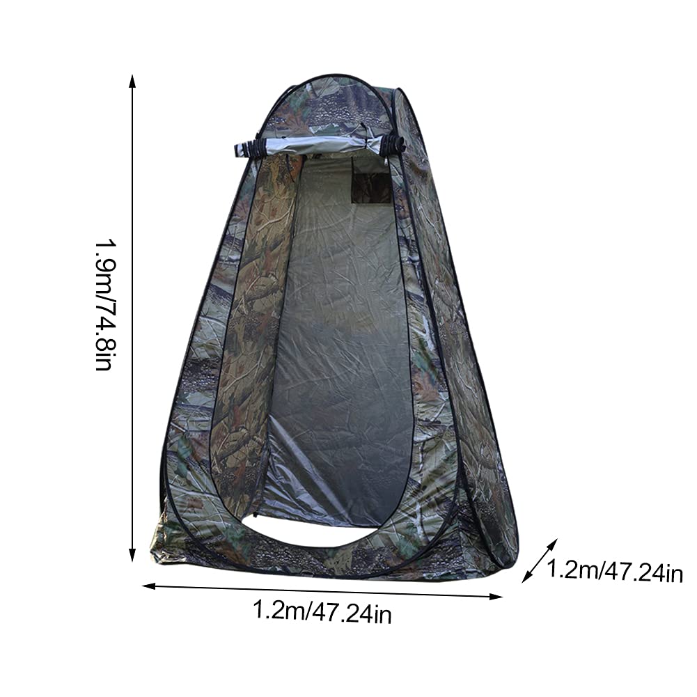 Lustar Pop Up Privacy Portable Outdoor Shower Tent Camp Toilet Changing Room Rain Shelter with Carry Bag Foldable Lightweight Tent