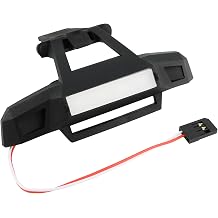 RC Car 16100 Front Bumper with 3-Wire Led Accessories Spare Parts for H16BM H16GT H16DR H16SC 16208 16209 16210 HB17 HP161S H16P M161 M164 116 Brushless Trucks Vehicle