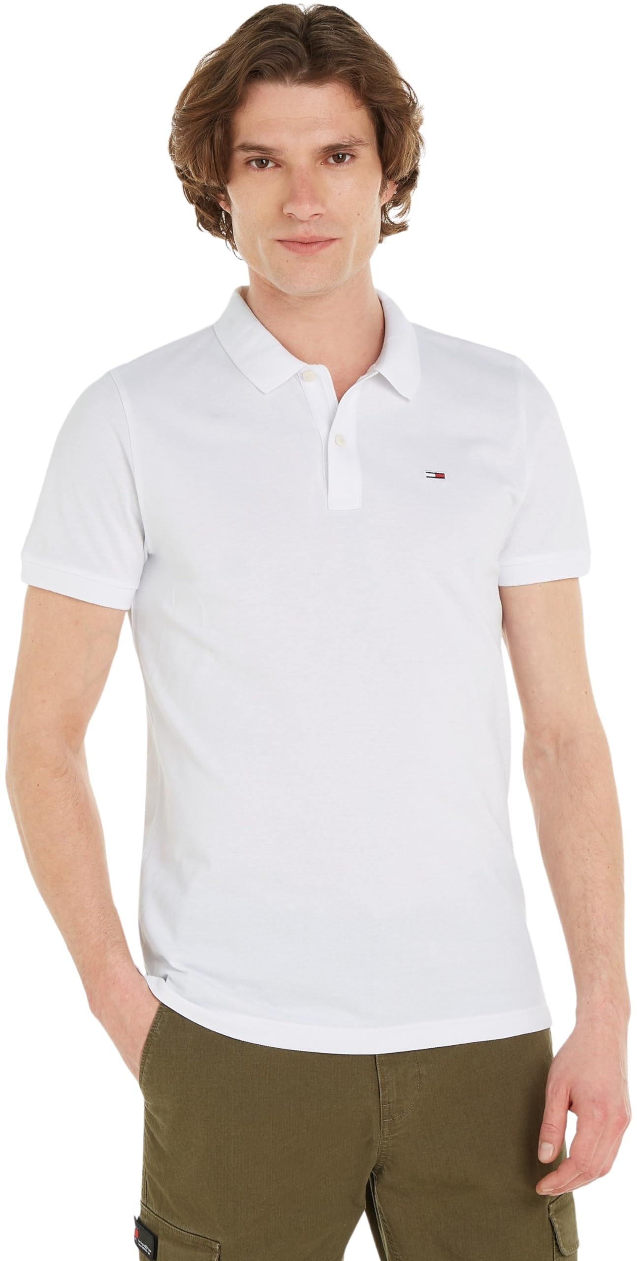 Tommy Jeans Tommy Jeans Polo de manga corta Hombre Slim Fit