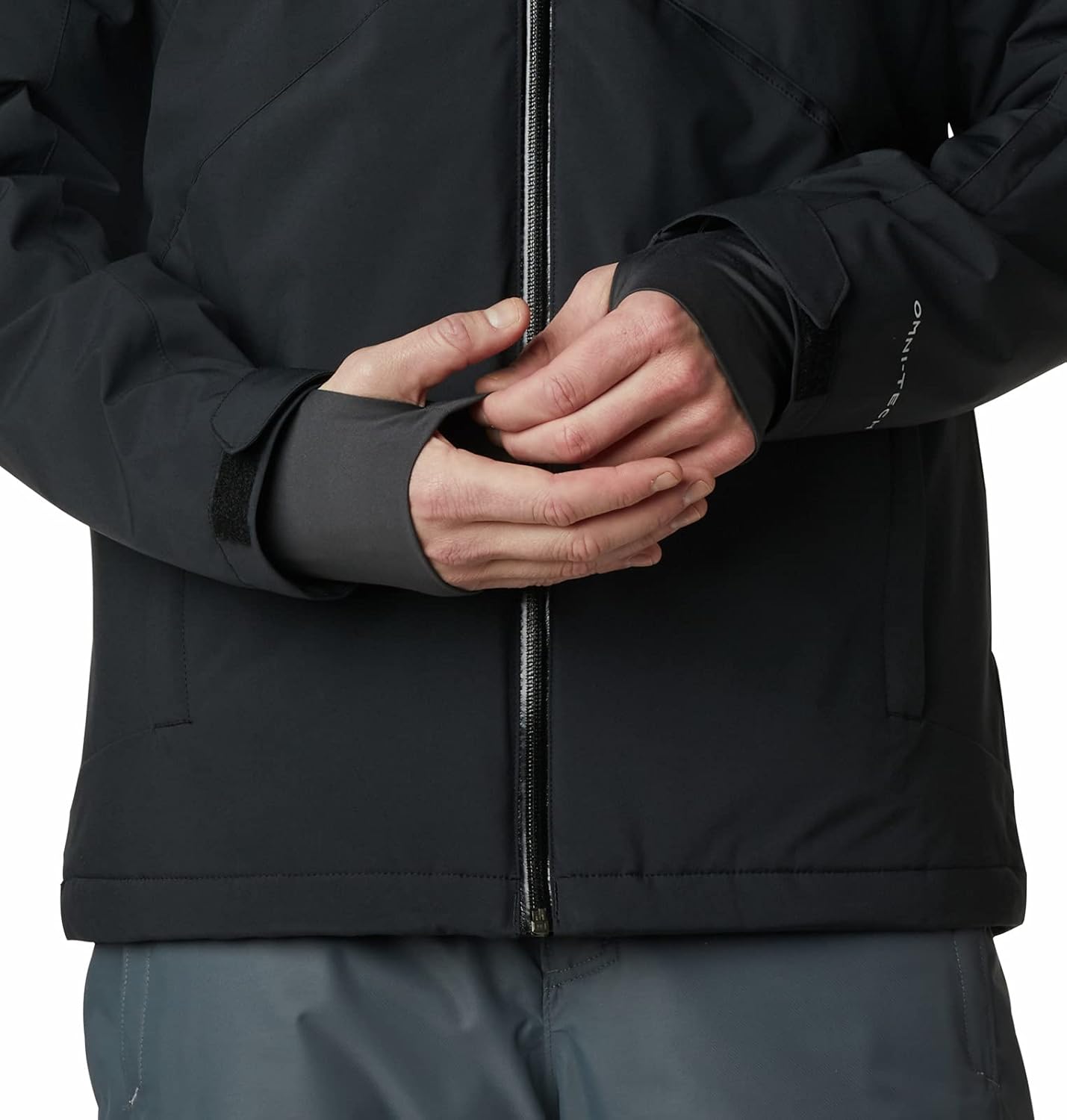Crazy Deals Columbia Men's Powder 8's Jacket, Black, Large