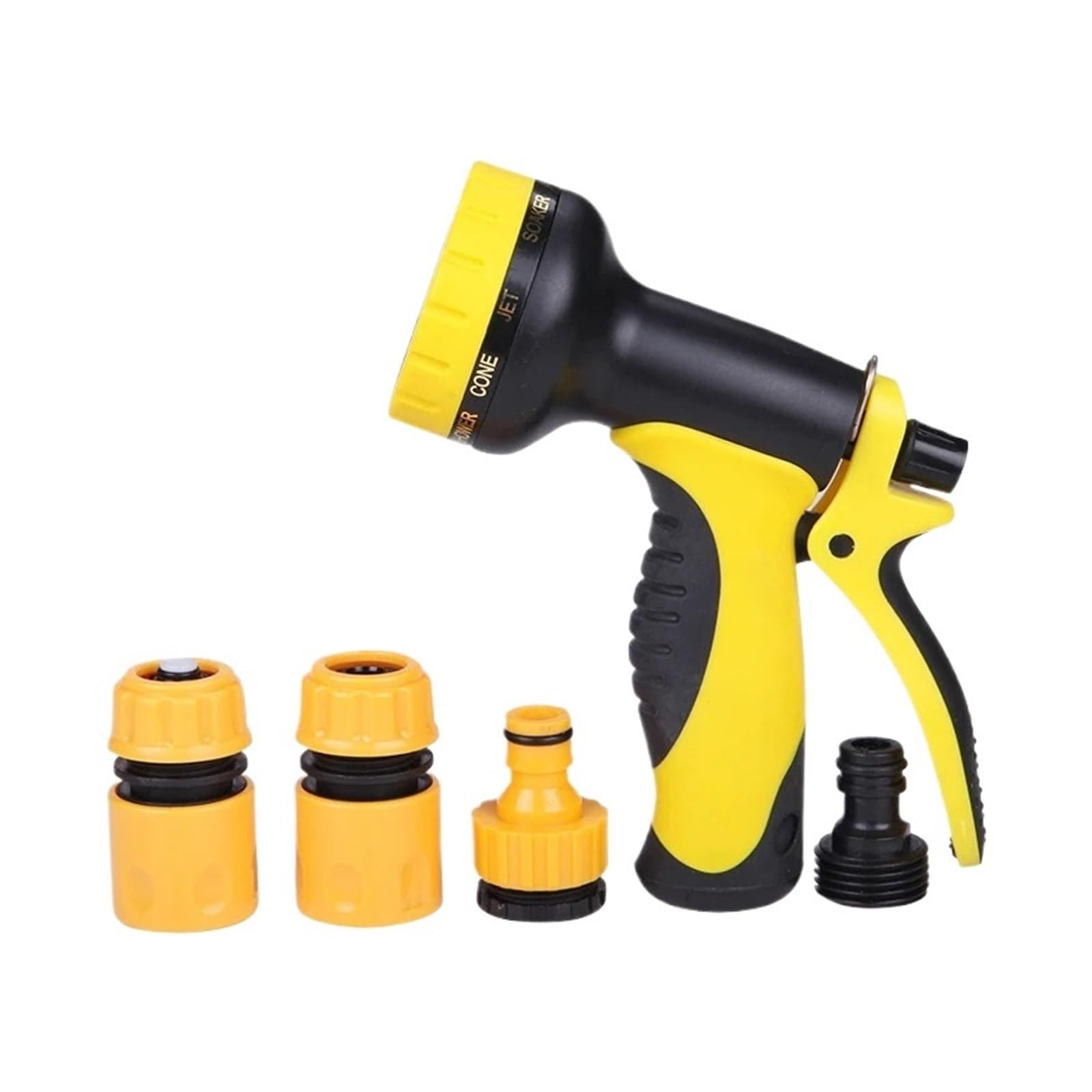 Ddqcnzpmy Water Gun Set Garden Hose Spray Gun,10 Modes Water Nozzle Set Mutifunctional Household Car Washing Parkside Yard Sprayer Sprinkle Tools Easy To Use(Water Gun Set)