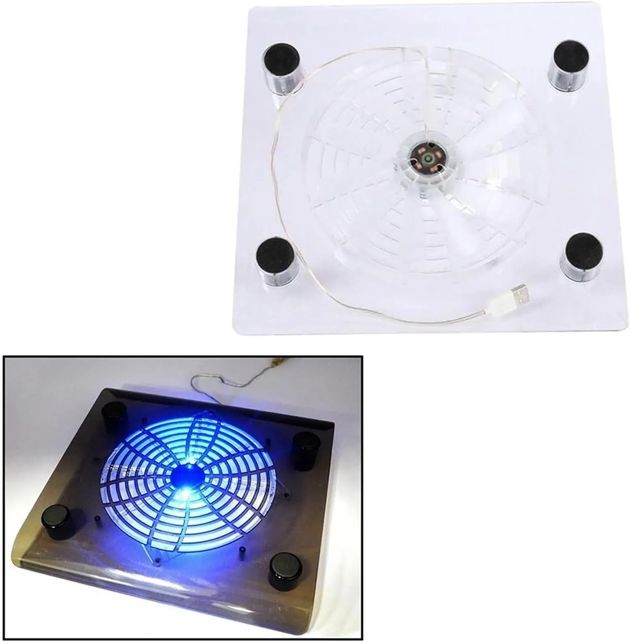 Laptop Cooler Cooling Pad USB Powered Fan Cooling Stand Mat Gift for Friends