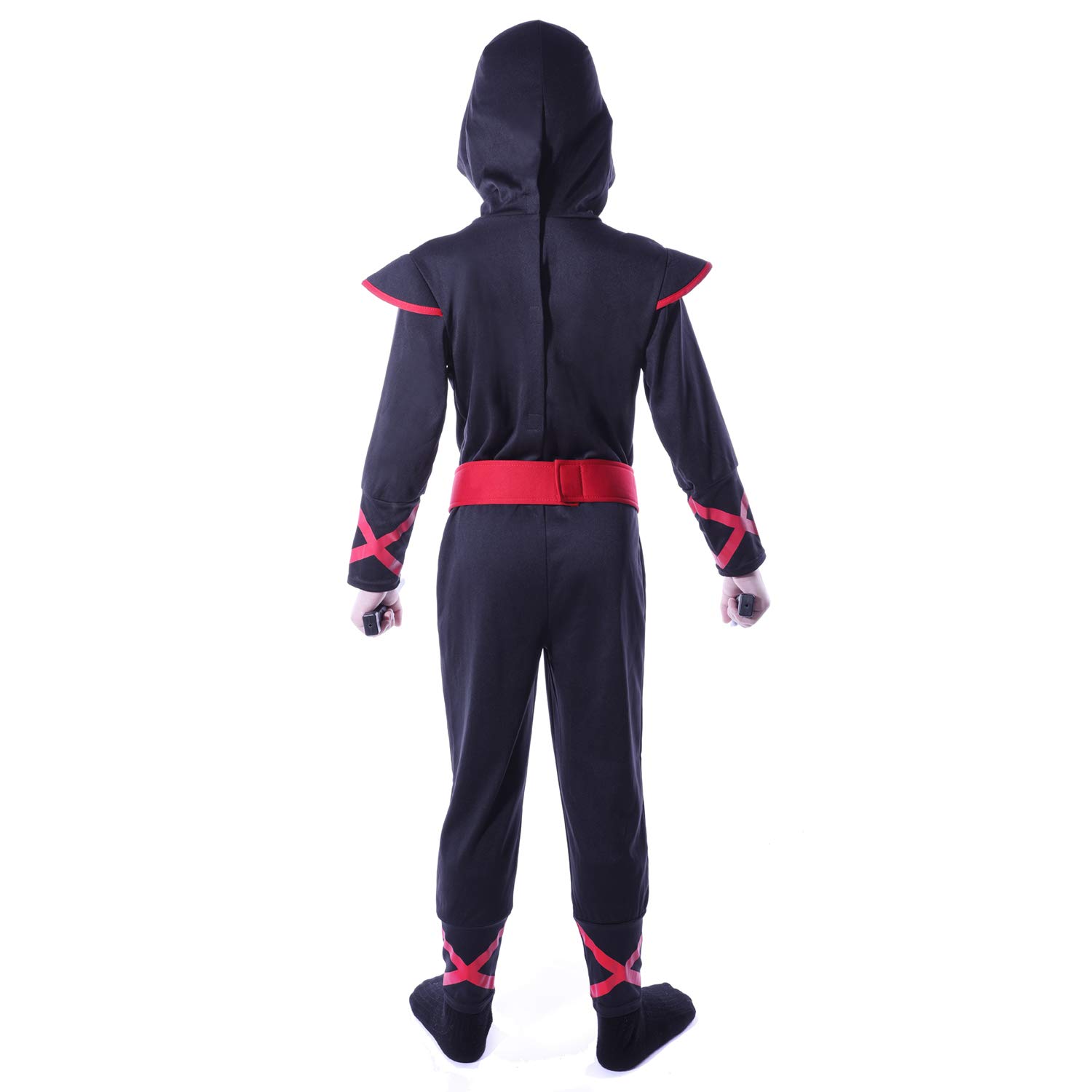 Sincere Party Costume Ninja per bambini, Ninja Dress Up Abbigliamento da gioco di ruolo con accessori