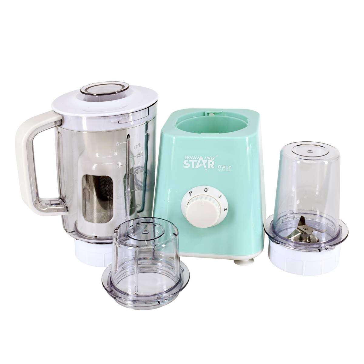 3 in 1 Food Processor 1.5 L Multi-Function 300W High-Speed Kitchen Mixer Blender/Chopper/Grinder/Juicer System-image-25