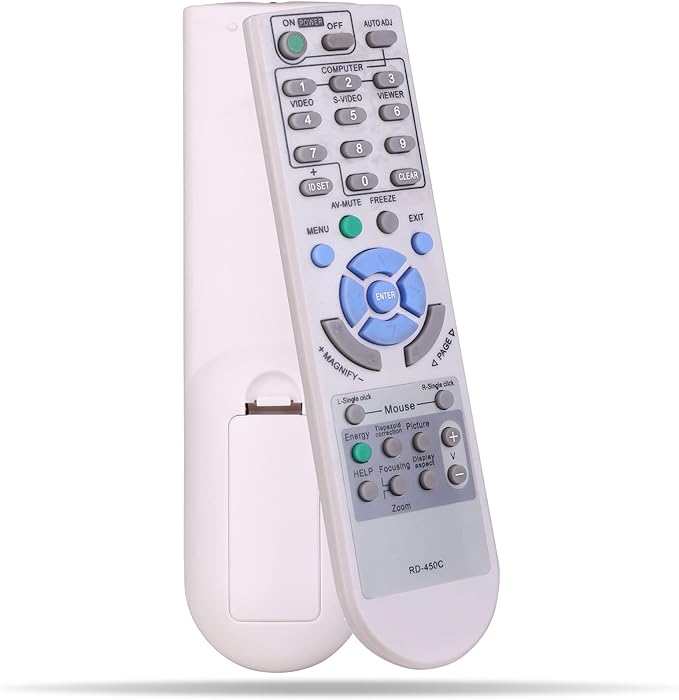 Universal Remote Control for All NEC Projector NPM260X NPM271W NPM271X NPM300W