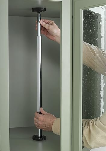 Miniatura 6 de REV-A-SHELF Value Line - Susans de polímero de círculo completo con 3 estantes para gabinetes de pared esquineros de 39 a 42 pulgadas de alto