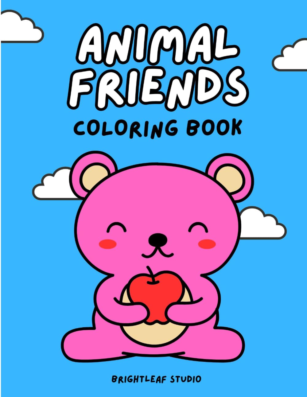 Animal Friends Coloring Book (Animal Kingdom Coloring Series)