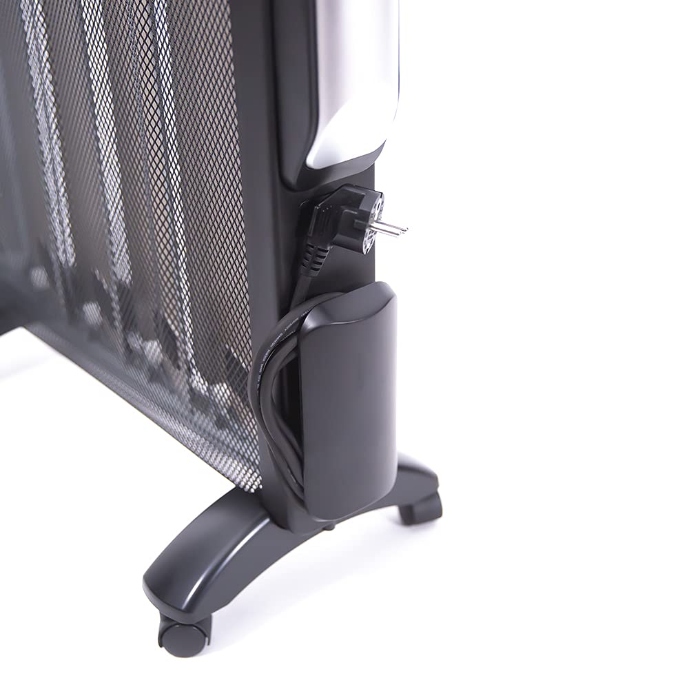 THOMSON Mica Radiator, 2 Heat Settings, Fast Convection, Adjustable  Thermostat, Overheating Protection, Cable Reel, 2000 W Black (THRAY06MN) :  Amazon.de: Home u0026 Kitchen