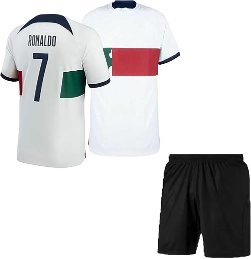 Ronaldo 7 Football Jersey Shorts(Kid's, Boy's&amp; Men) L3