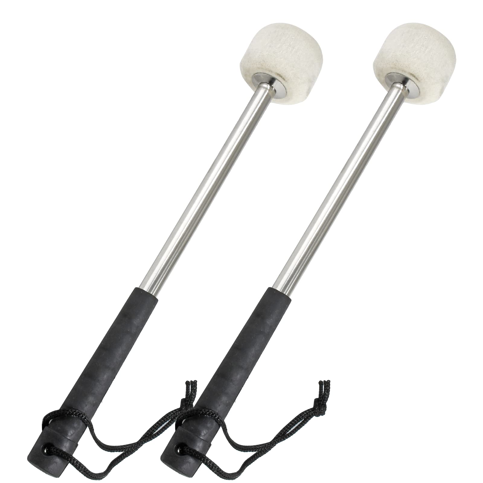 Length 14.17 Inch Felt Head Bass Drum Mallet Drum Stick With | Reverb