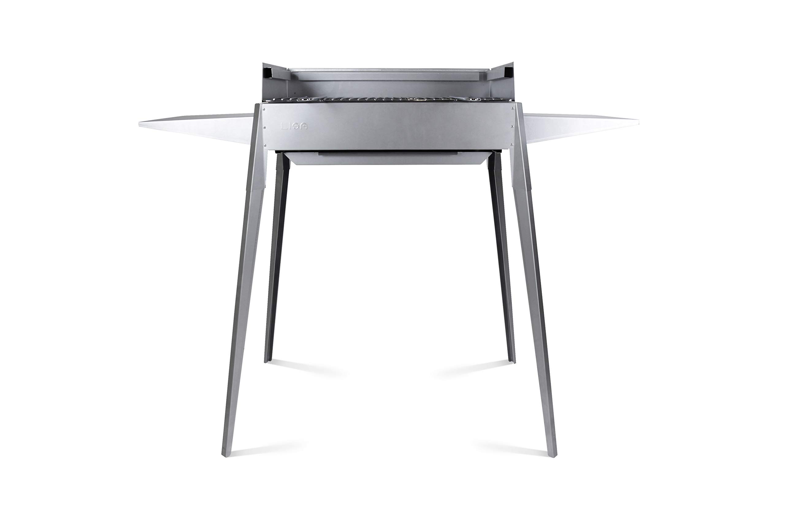 Lisa Luxury Barbecue a carbonella professionale in ferro alluminato Etna F 60x40 cm