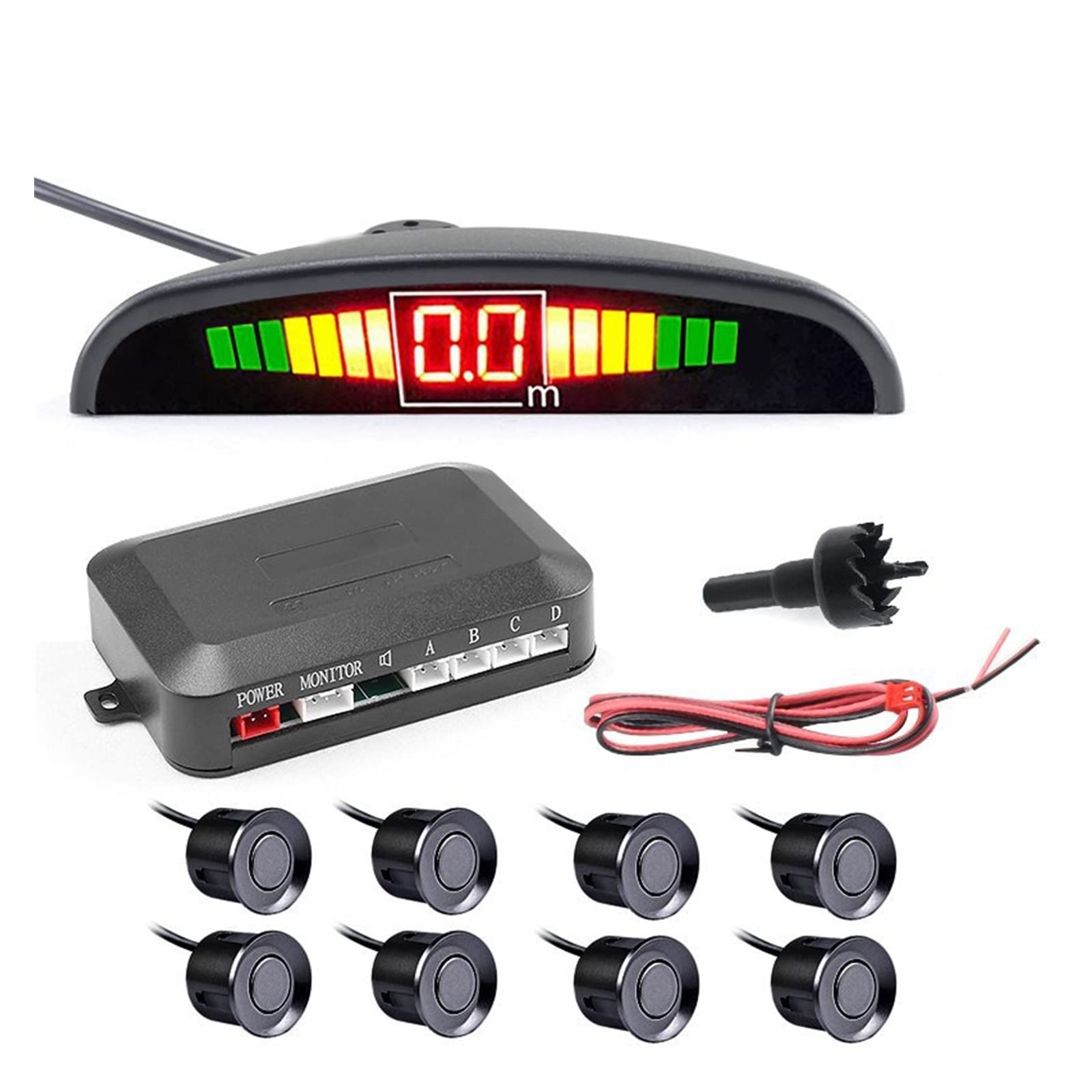 Détecteur de Radar de recul, Radar de recul, capteurs de stationnement, système de détection de véhicule en Marche arrière, Radar de stationnement Parktronic, capteur de stationnement arrière