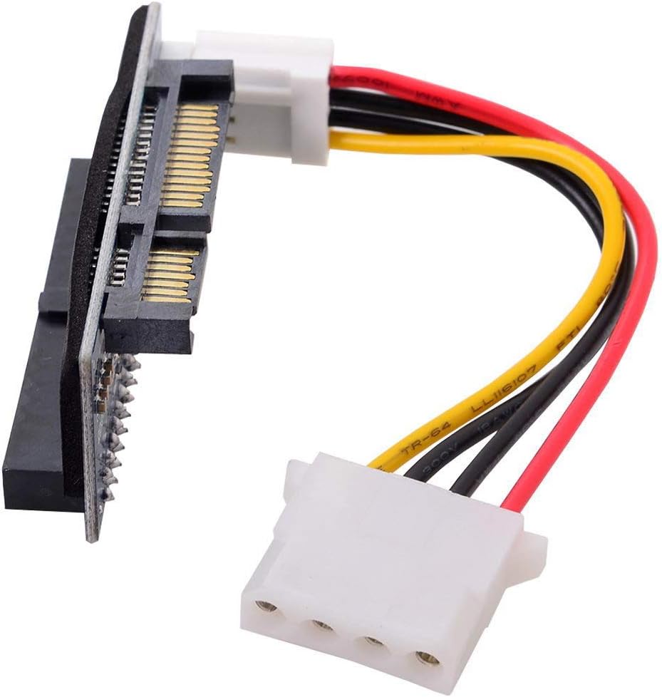 Cablecc IDE/PATA 40Pin Disk to SATA Female Converter Adapter PCBA for Desktop & 3.5" Hard Disk Drive