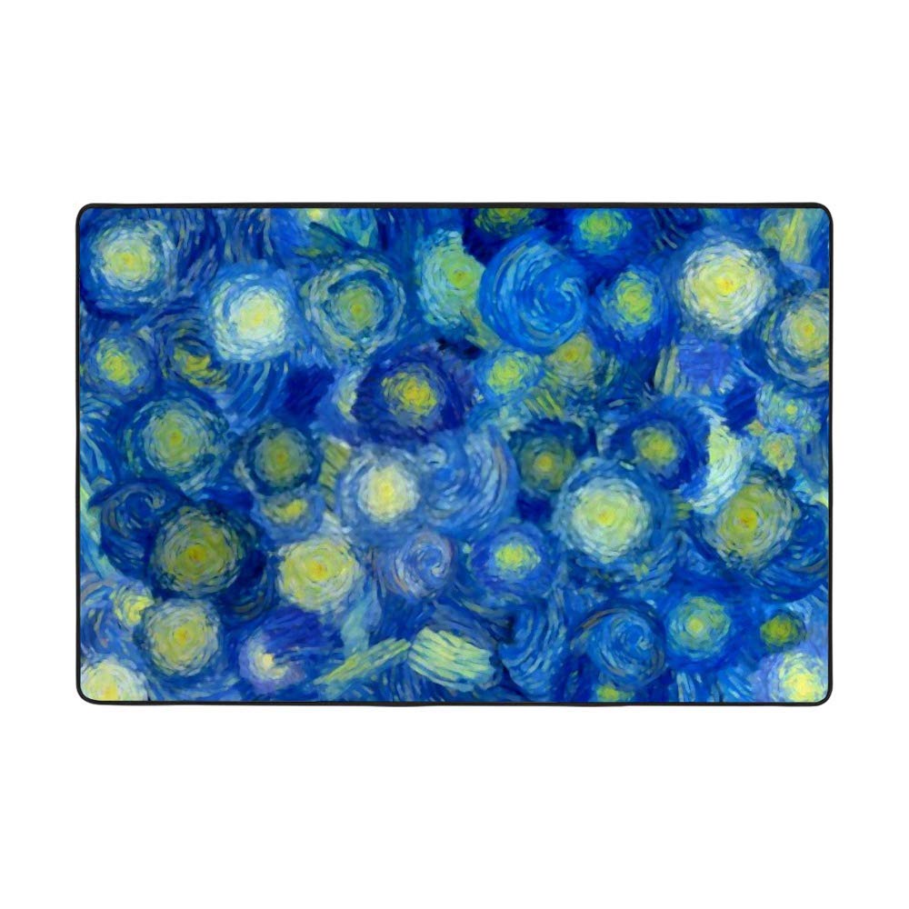 Tapis large de style abstrait en velours corail extensible pour grand salon 150x100 cm