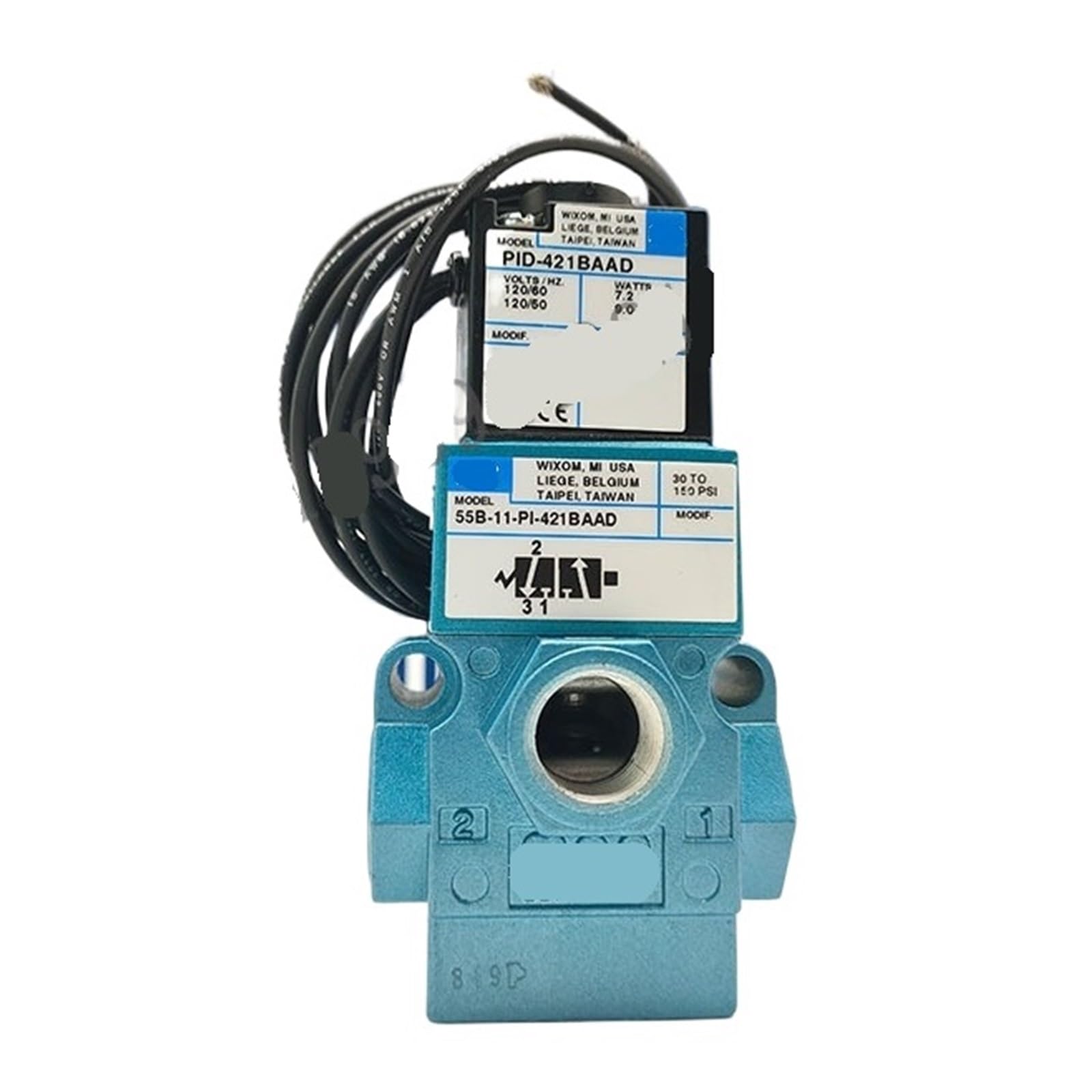 Kkhcmzpi One Color Solenoid Valve 55B-11-Pi-421Baad