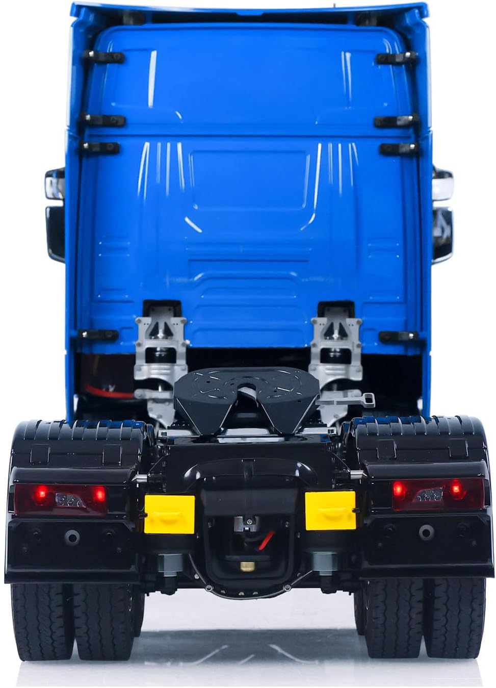 Wheel-Side Reduction Axle Differential Locks 1/14 6X6 Radio Controlled Tractor Truck 770S 60A Esc 540 Brushed Motor Sound System Hobby Grade Model for Ages 14+(Blue)
